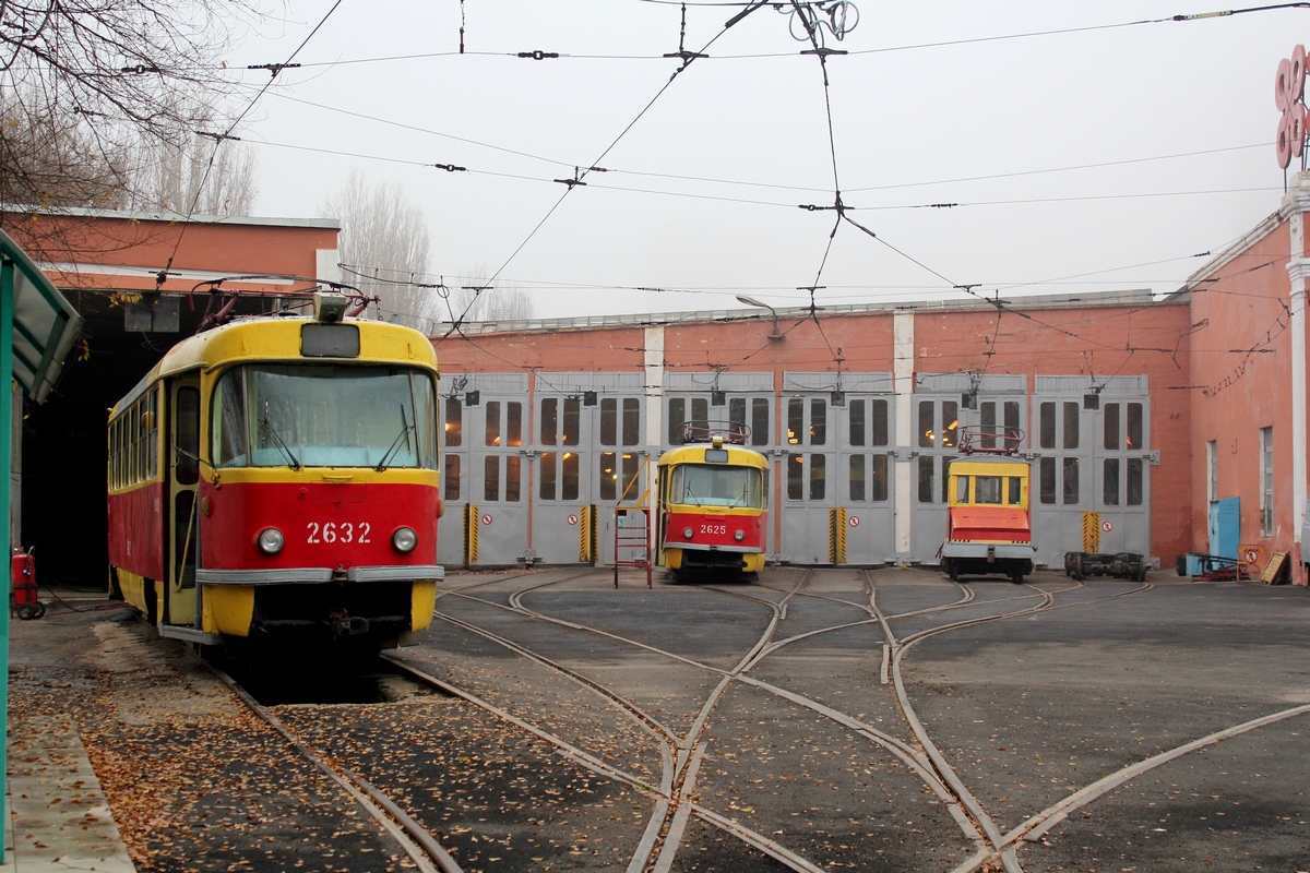 Волгоград, Tatra T3SU (двухдверная) № 2632