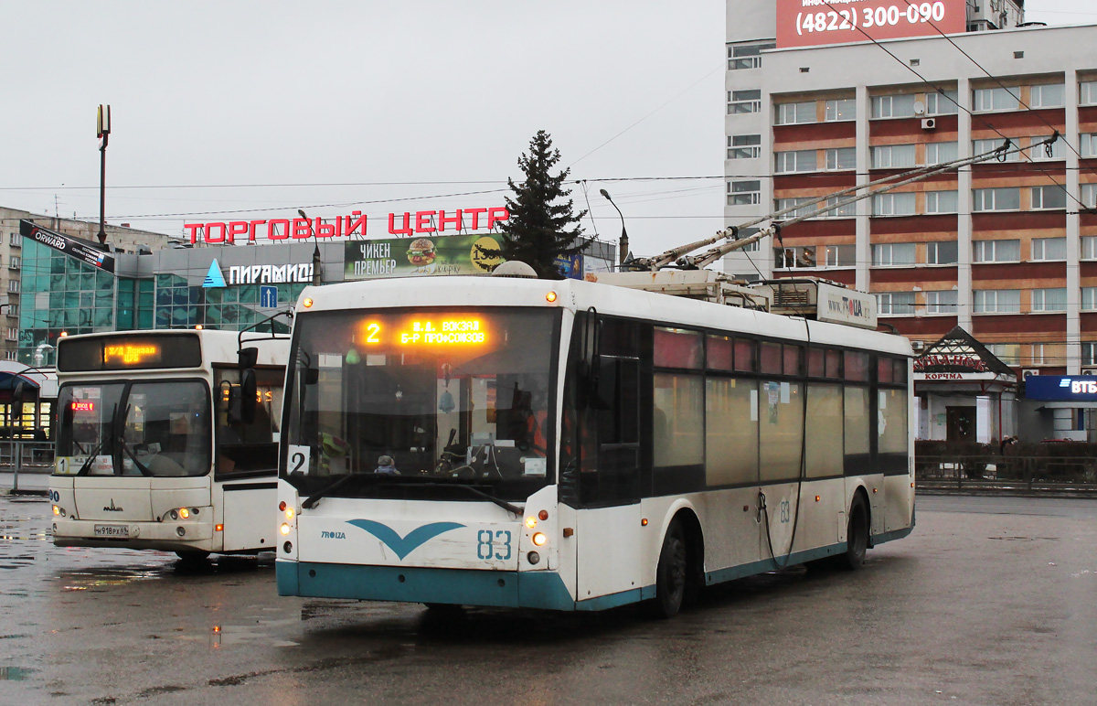 Twer, Trolza-5265.00 “Megapolis” Nr. 83; Twer — The last years of the Tver trolleybus (2019 — 2020)