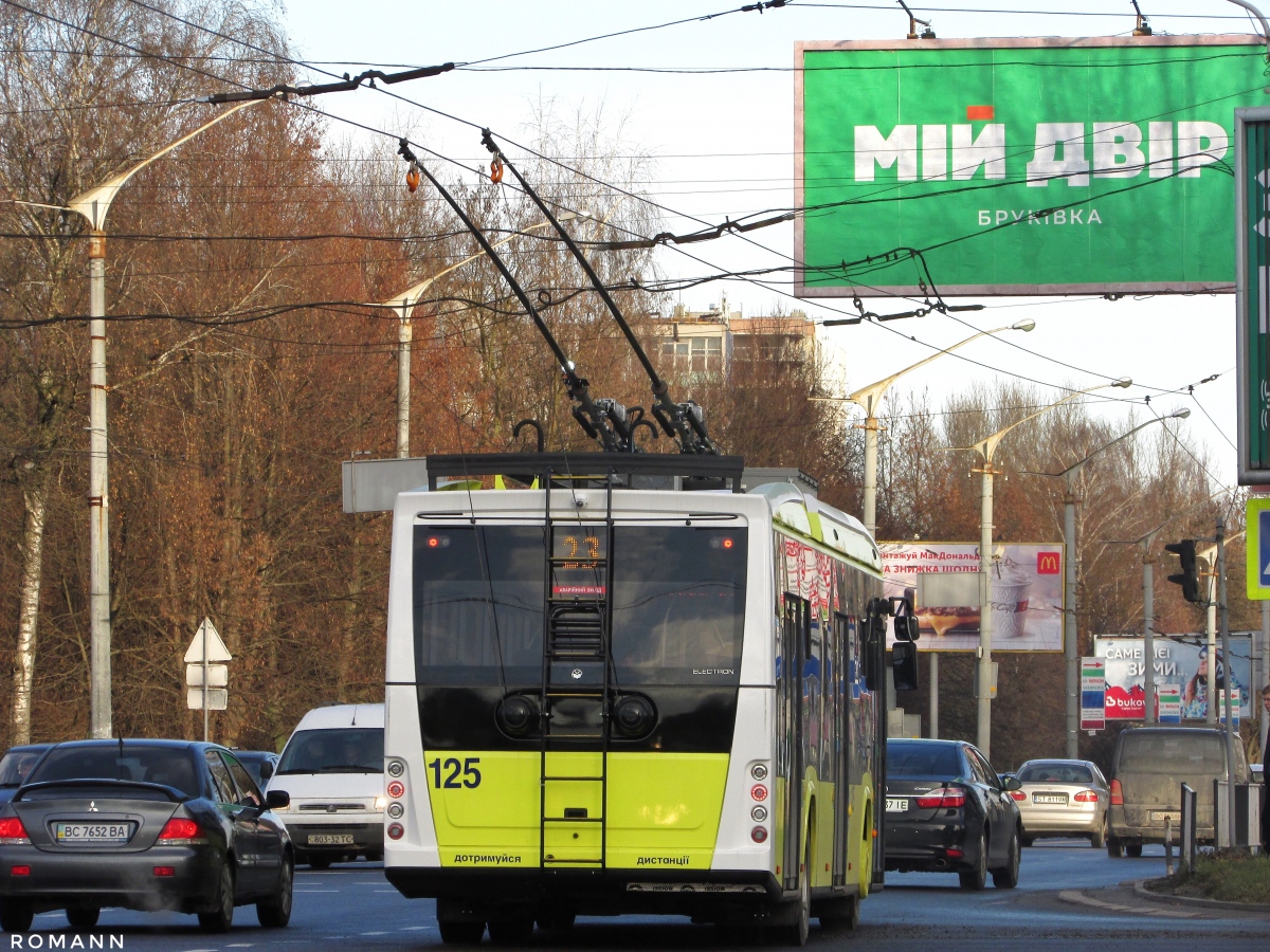 Львов, Electron T19102 № 125