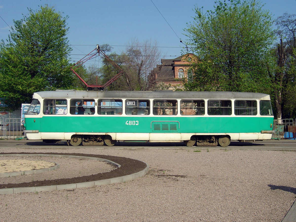 Донецк, Tatra T3SU (2-door) № 4803 Донецк, Tatra T3SU (2-door) № 4803