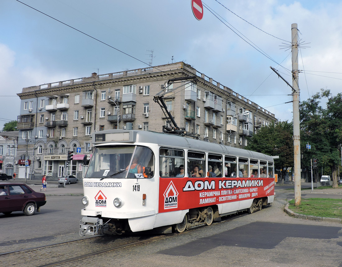 Днепр, Tatra T4DM № 1419