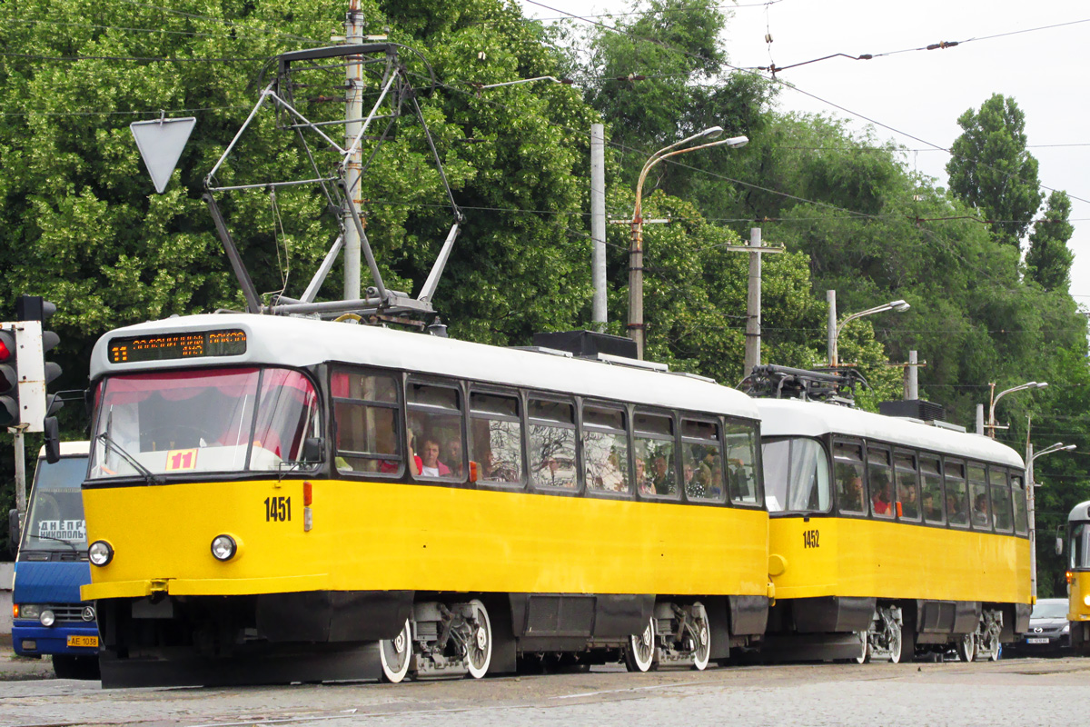 Днепр, Tatra T4D-MT № 1451