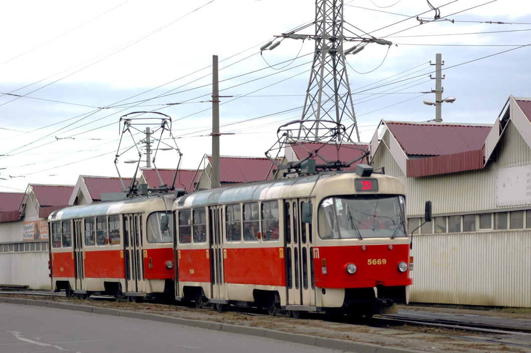 Киев, Tatra T3SUCS № 5669
