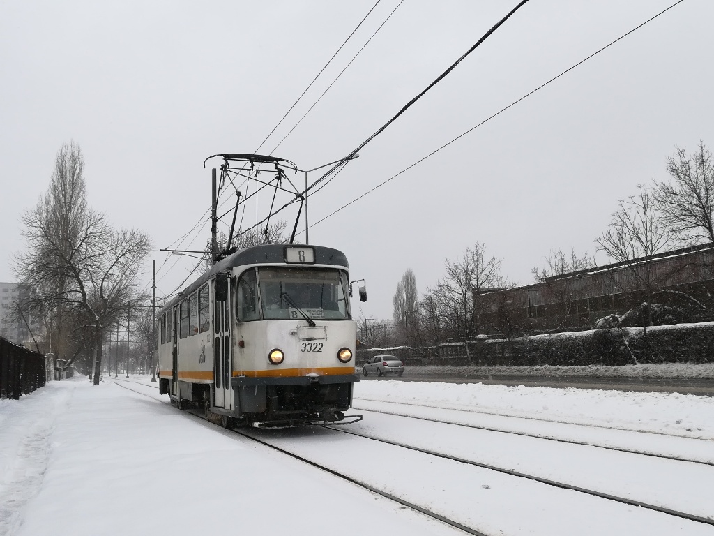 Бухарест - Илфов, Tatra T4R № 3322