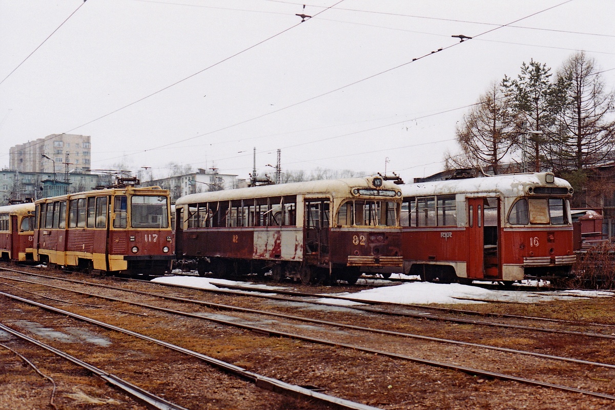 Коломна, 71-605А № 117; Коломна, РВЗ-6М2 № 82
