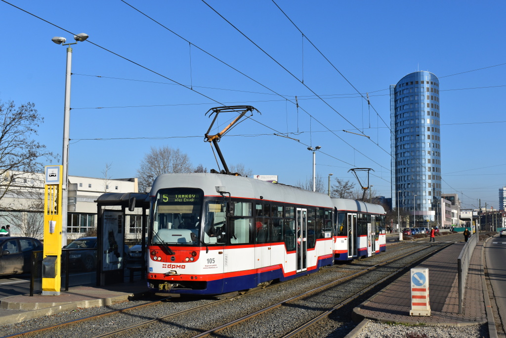 Olomouc, Vario LF+/O č. 105