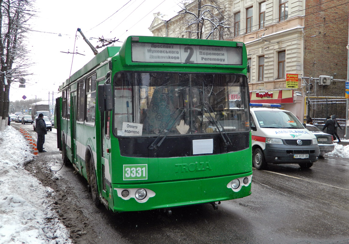 Харьков, ЗиУ-682Г-016.02 № 3331; Харьков — Происшествия