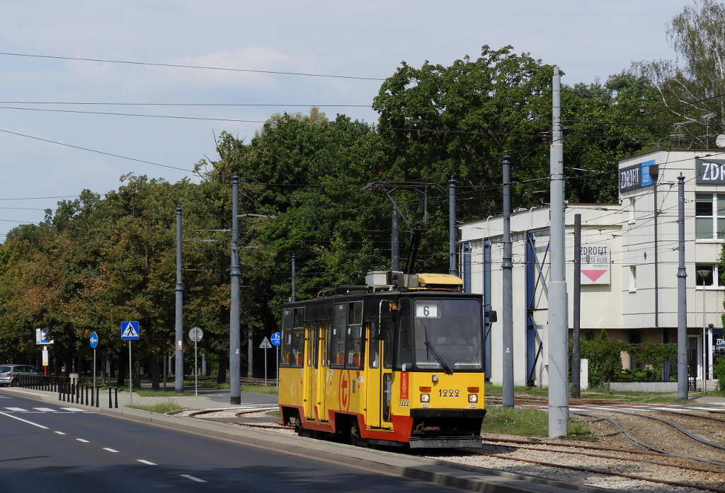 Варшава, Konstal 105Na № 1222 Варшава, Konstal 105Na № 1222