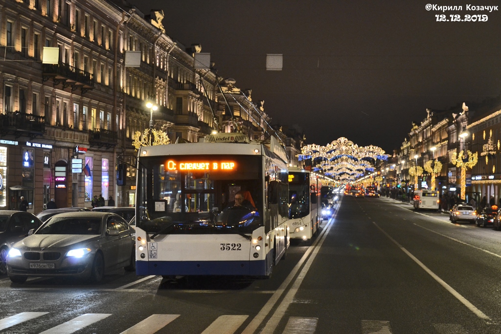 Санкт-Петербург, Тролза-5265.00 «Мегаполис» № 3522