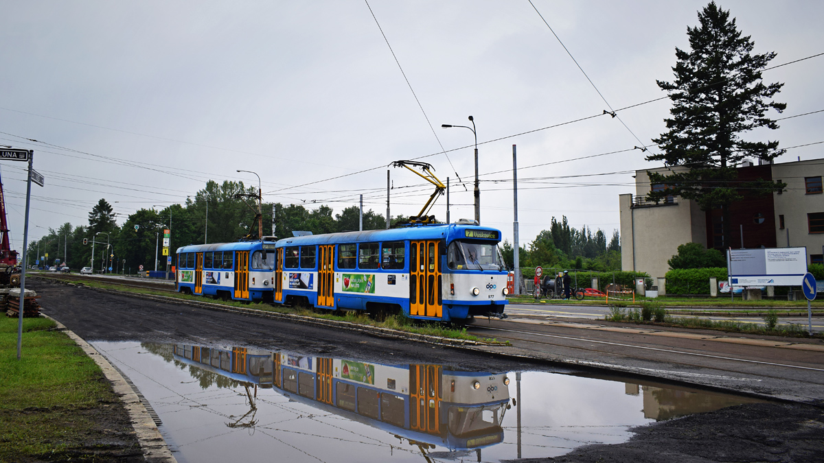 Острава, Tatra T3R.P № 977; Острава, Tatra T3R.P № 973