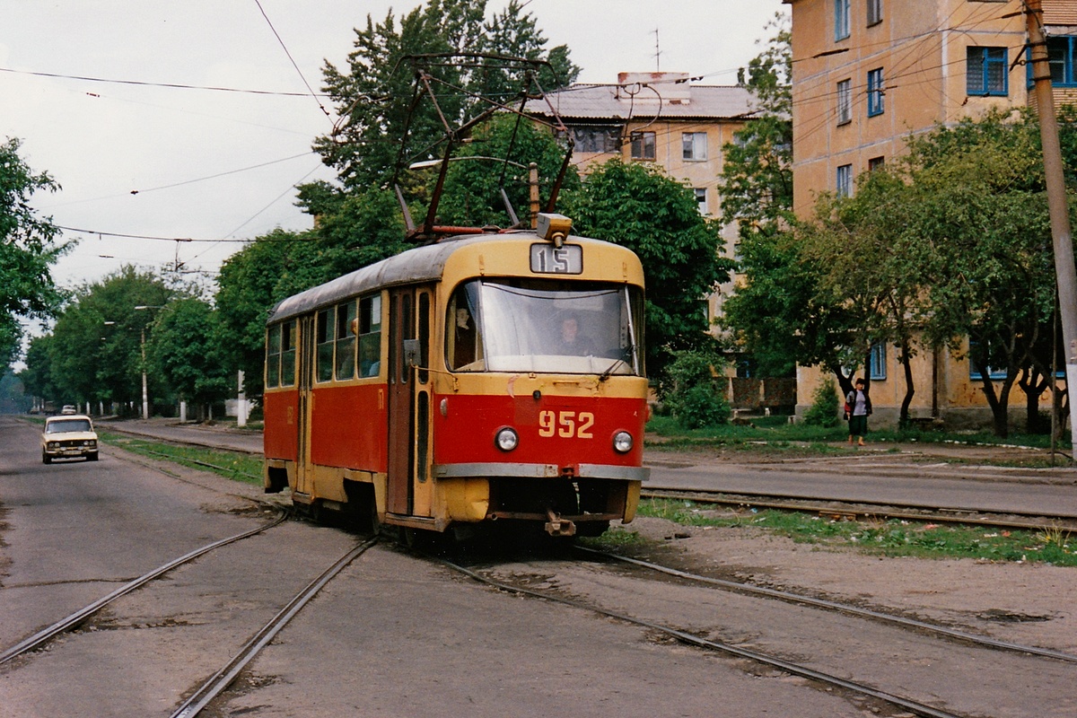Донецк, Tatra T3SU № 952; Донецк — Фотографии Алекса Краковски — 22.05.1998