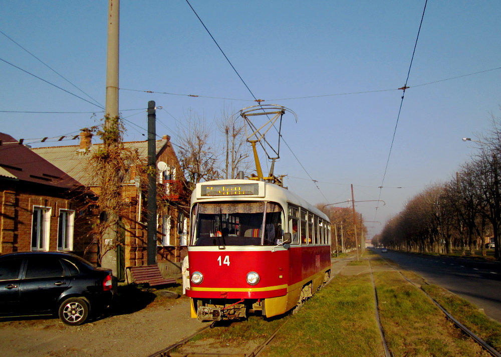 Владикавказ, Tatra T4DM № 14