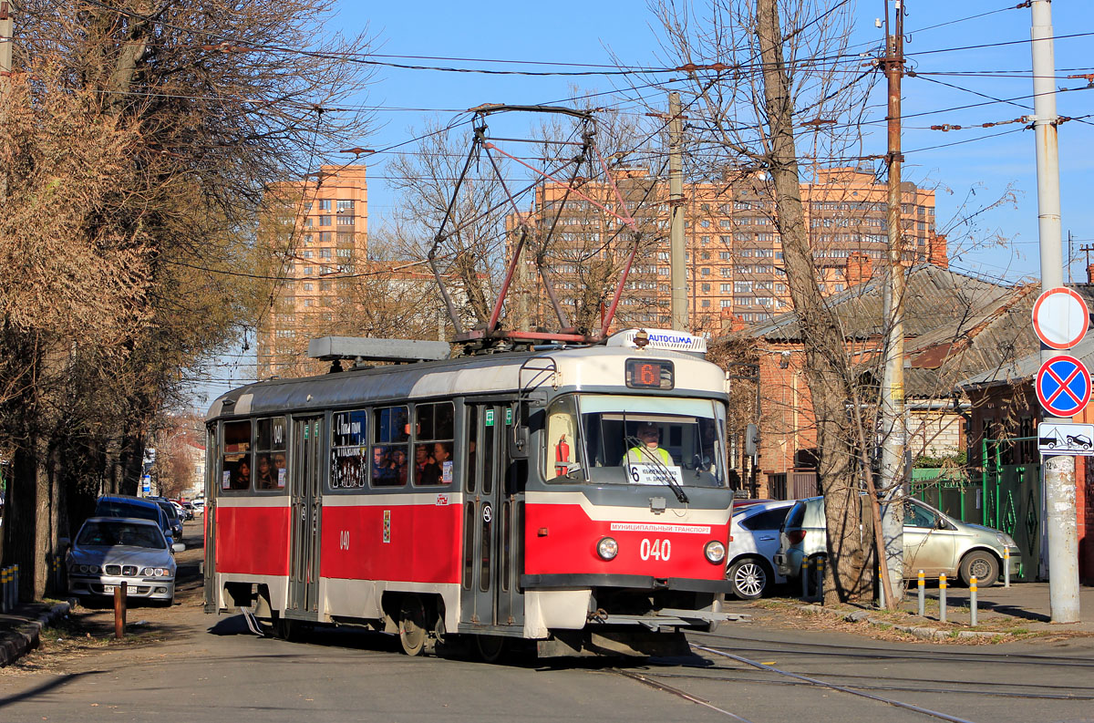 Краснодар, Tatra T3SU КВР МРПС № 040