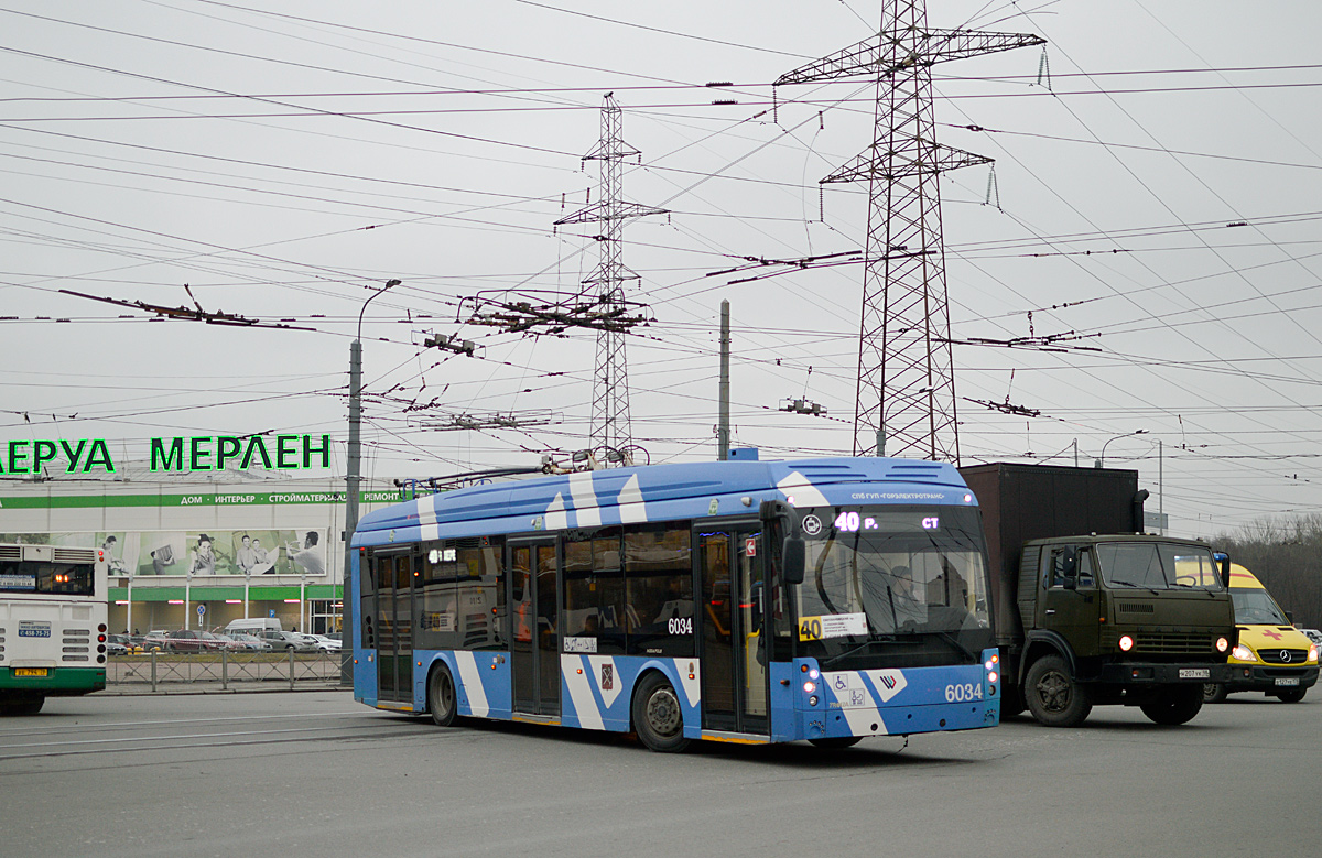 Санкт-Петербург, Тролза-5265.08 «Мегаполис» № 6034
