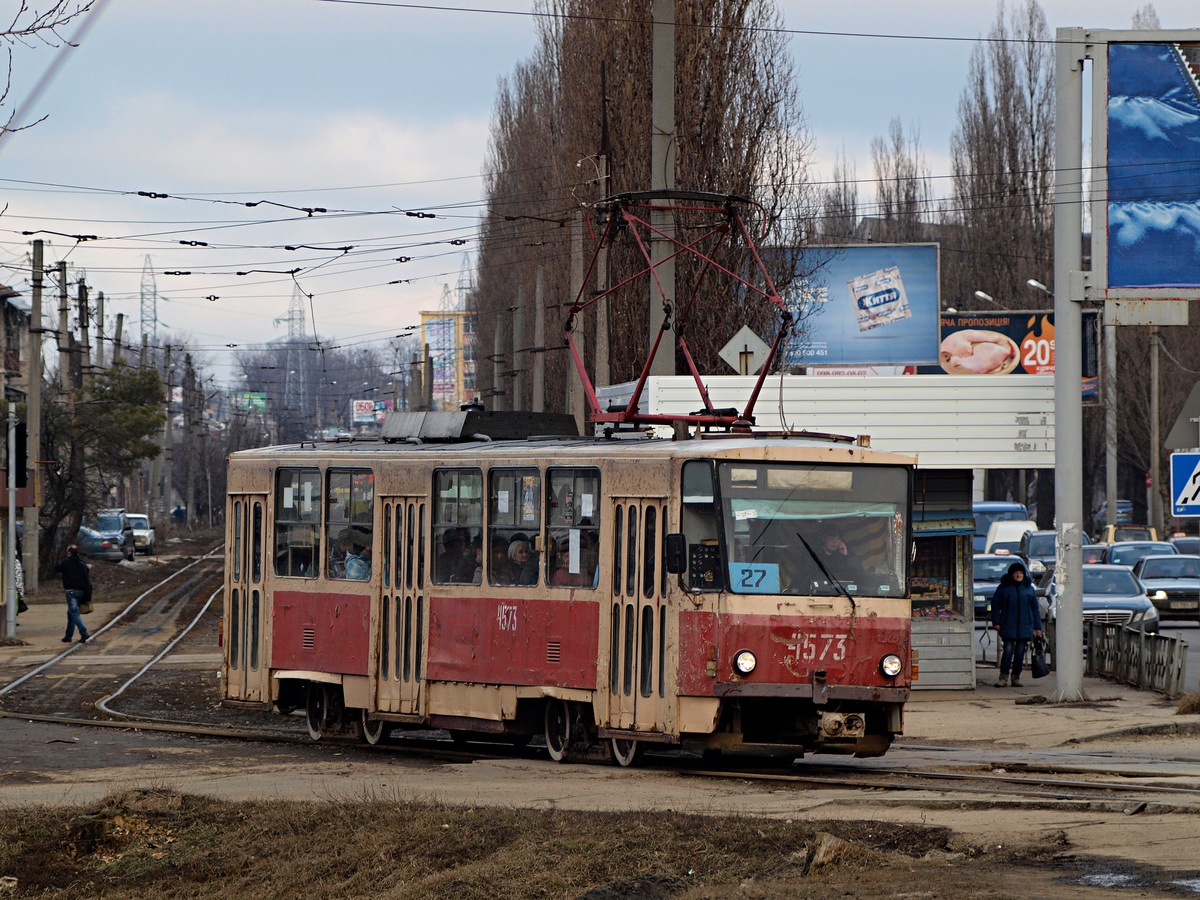 Харьков, Tatra T6B5SU № 4573