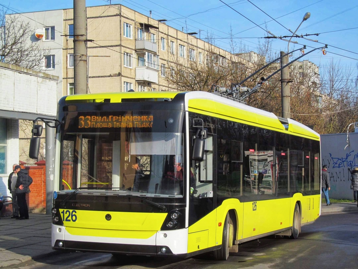 Львов, Electron T19102 № 126