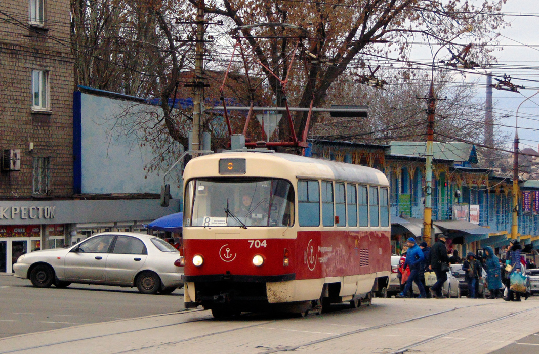 Мариуполь, Tatra T3SUCS № 704