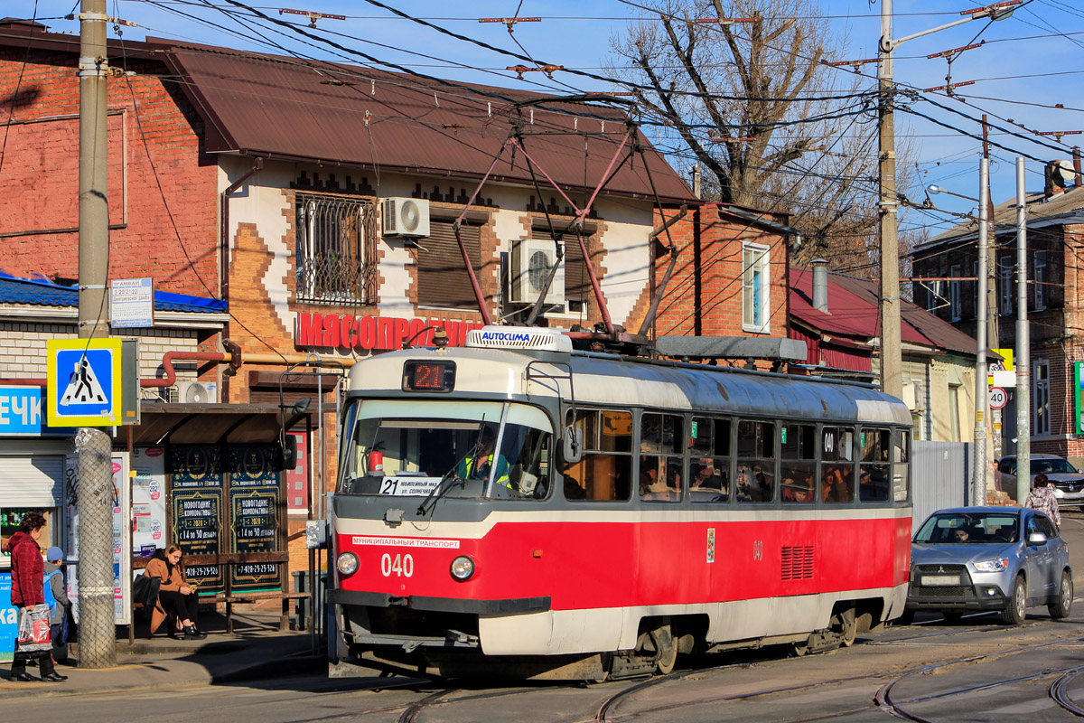 Краснодар, Tatra T3SU КВР МРПС № 040
