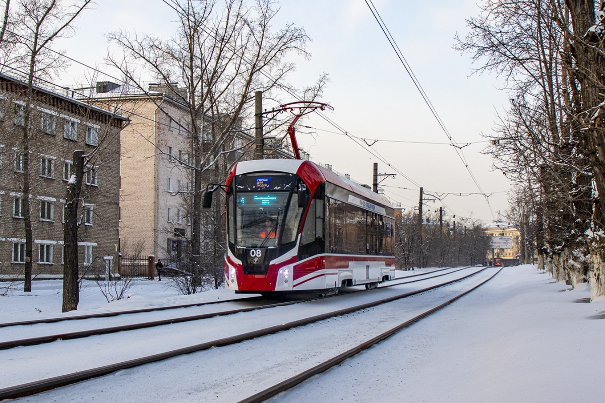 Улан-Удэ, 71-911ЕМ «Львёнок» № 08; Улан-Удэ — Новые вагоны