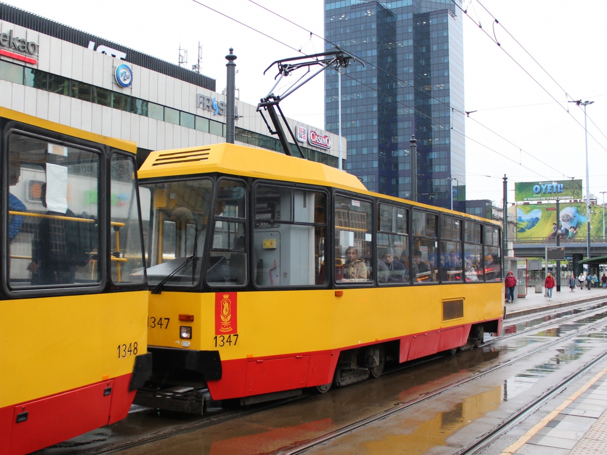 Варшава, Konstal 105Na № 1347