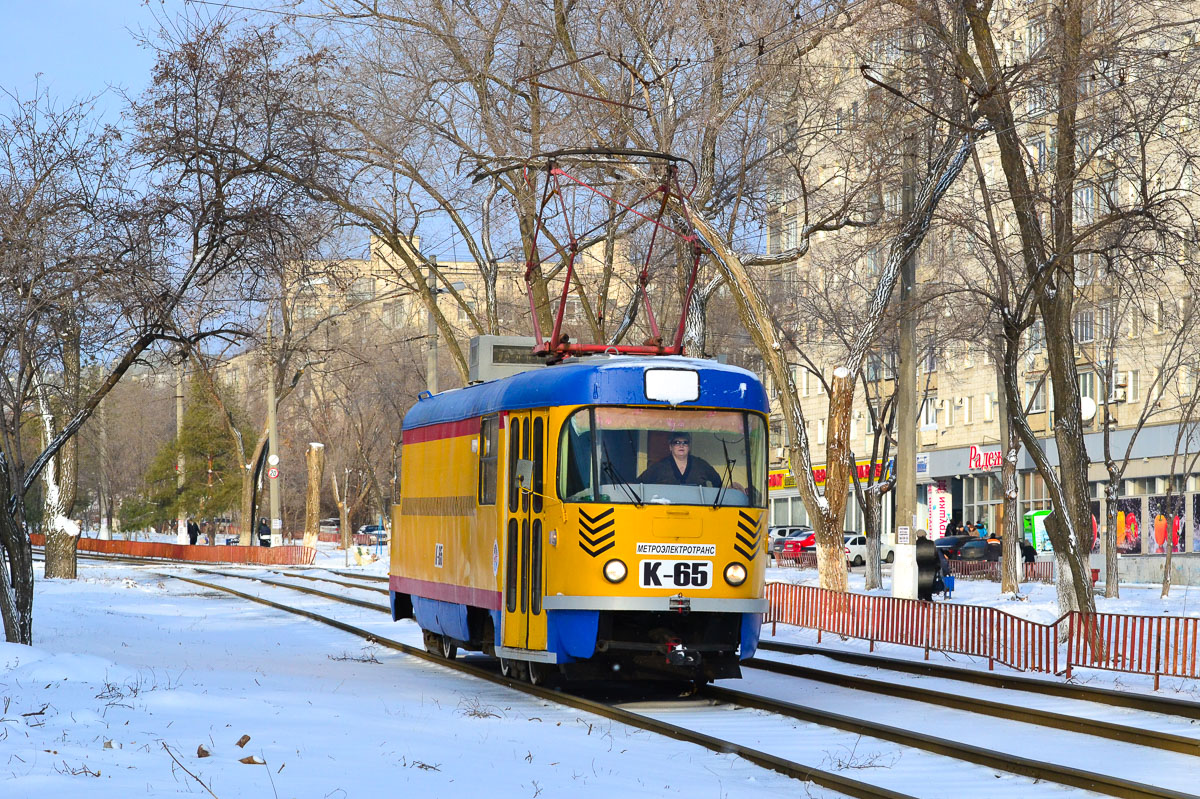 Волгоград, Tatra T3SU (двухдверная) № 65