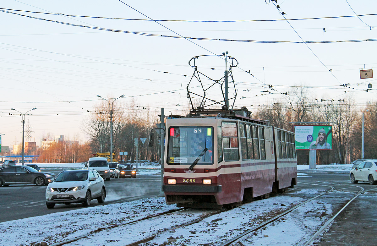 Санкт-Петербург, ЛВС-86К № 3468 Санкт-Петербург, ЛВС-86К № 3468
