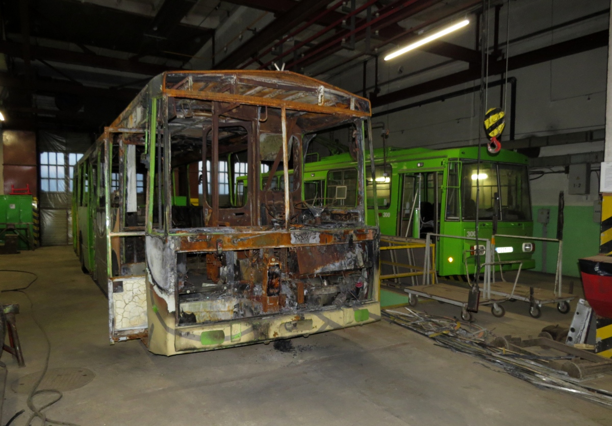 Каунас, Škoda 14Tr89/6 № 313; Каунас — Троллейбусный парк