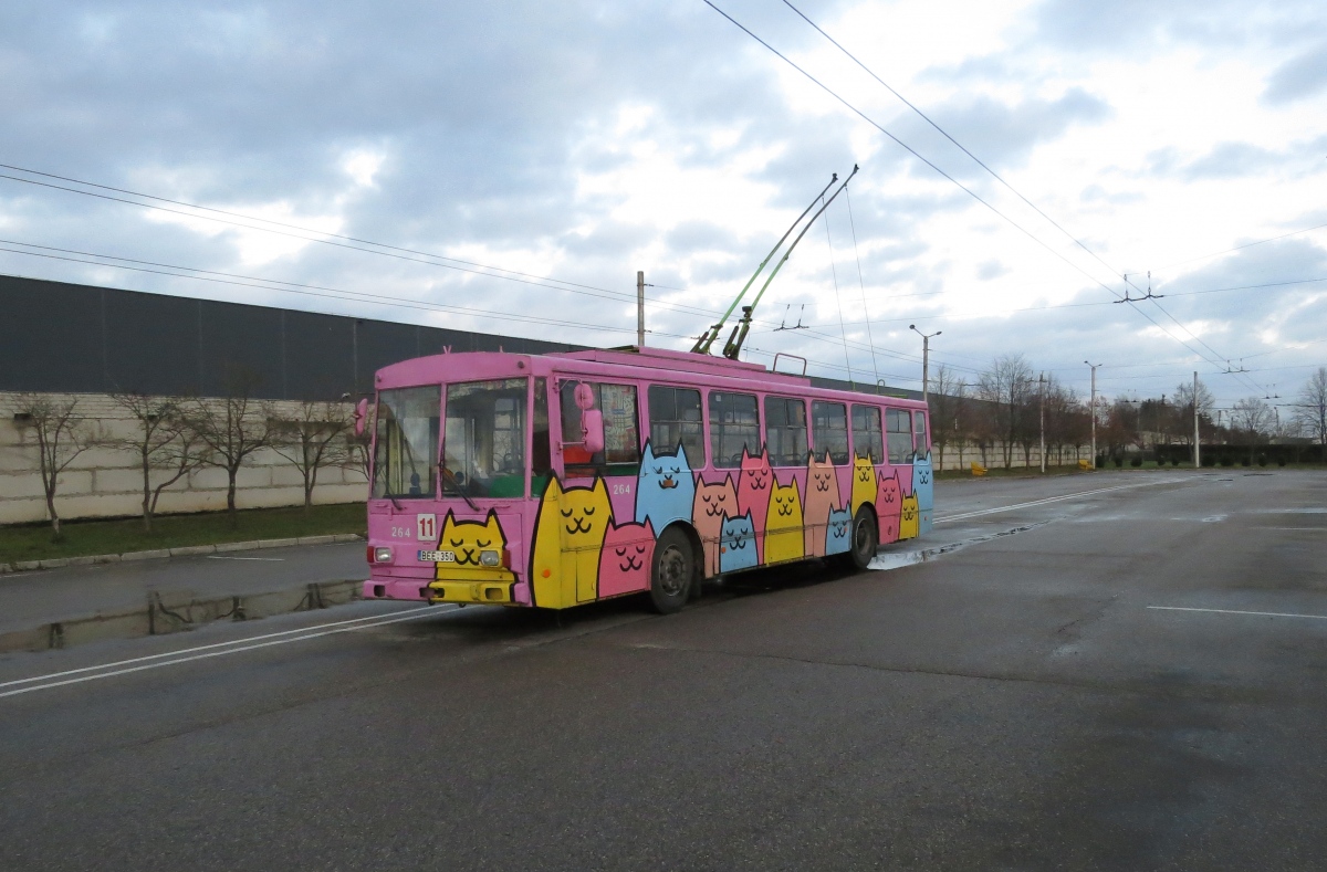 Каунас, Škoda 14Tr02/6 № 264; Каунас — Троллейбусный парк