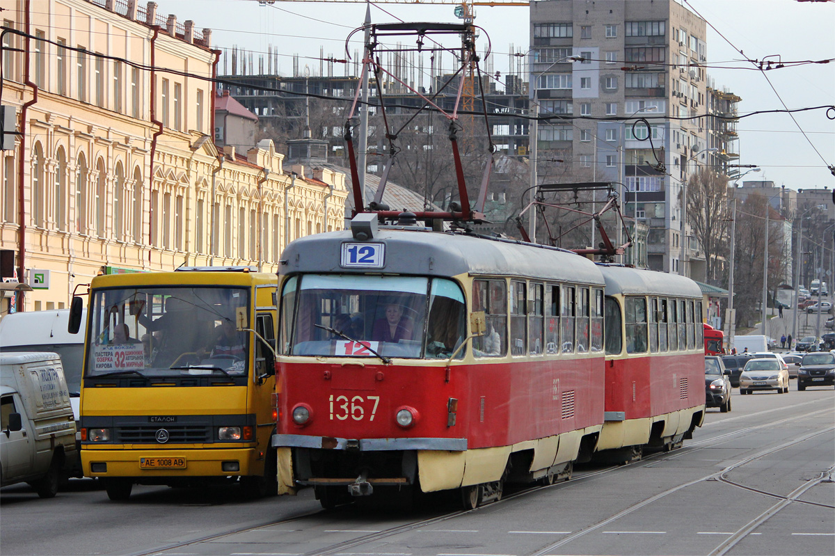 Днепр, Tatra T3SU № 1367