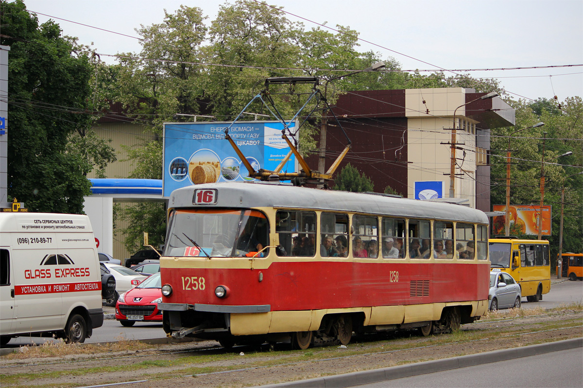 Dnipro, Tatra T3SU Nr. 1258