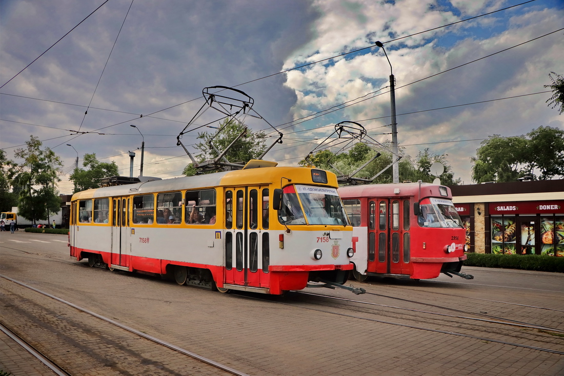 Одесса, Tatra T3A № 7158