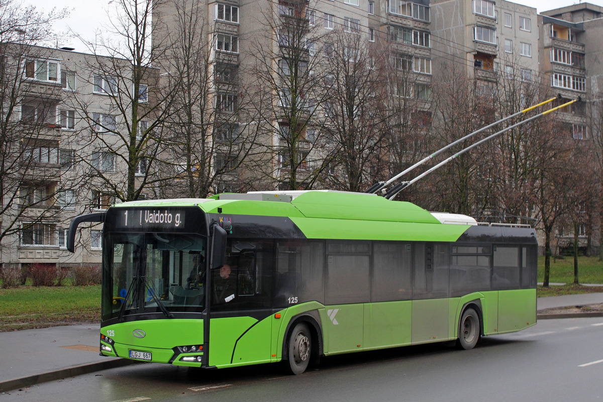 Каунас, Solaris Trollino IV 12 Medcom № 125