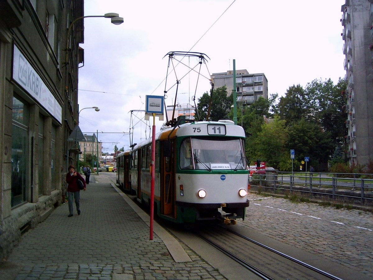 Либерец ― Яблонец-над-Нисой, Tatra T3SUCS № 75