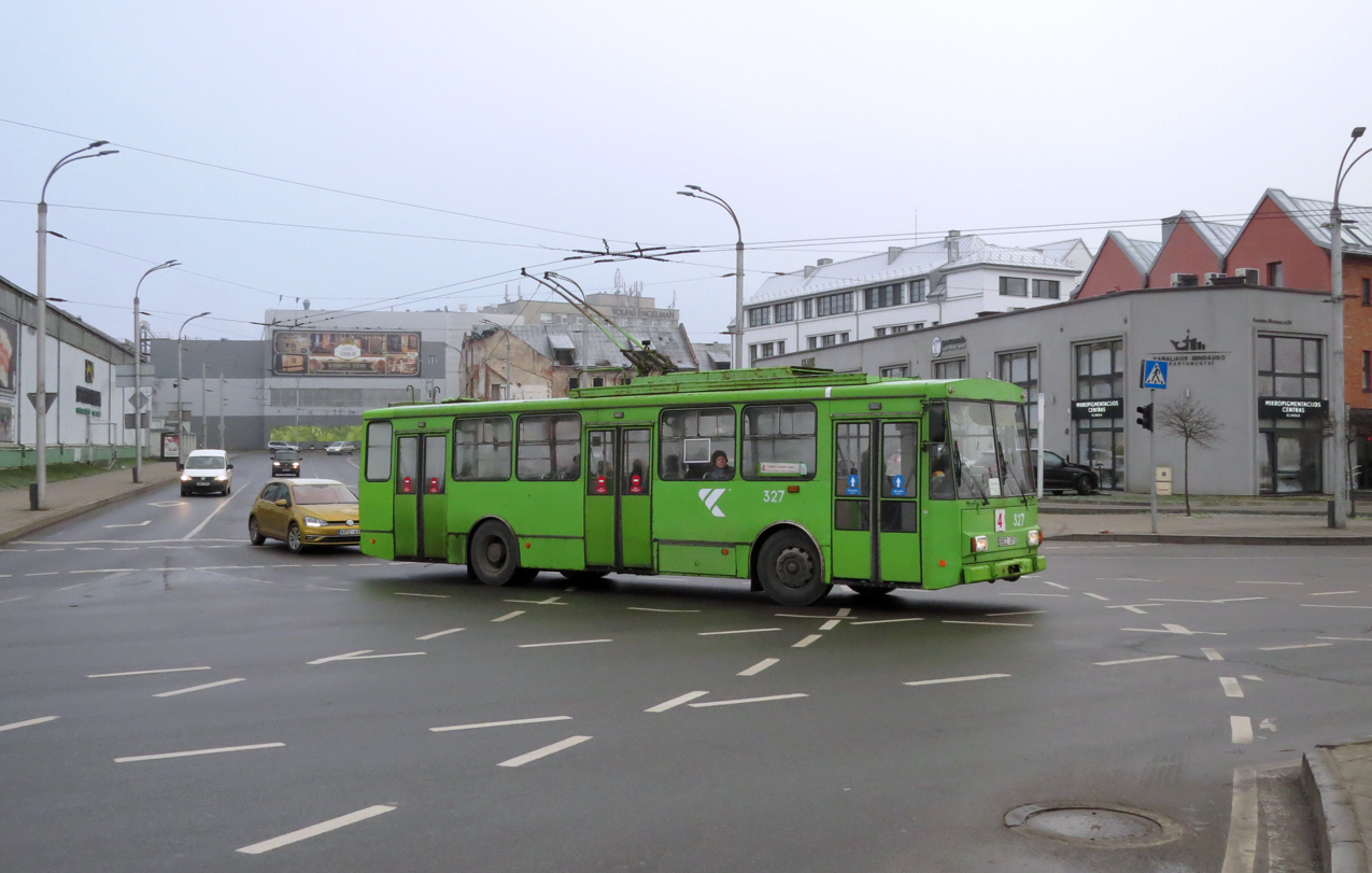 Каунас, Škoda 14Tr № 327