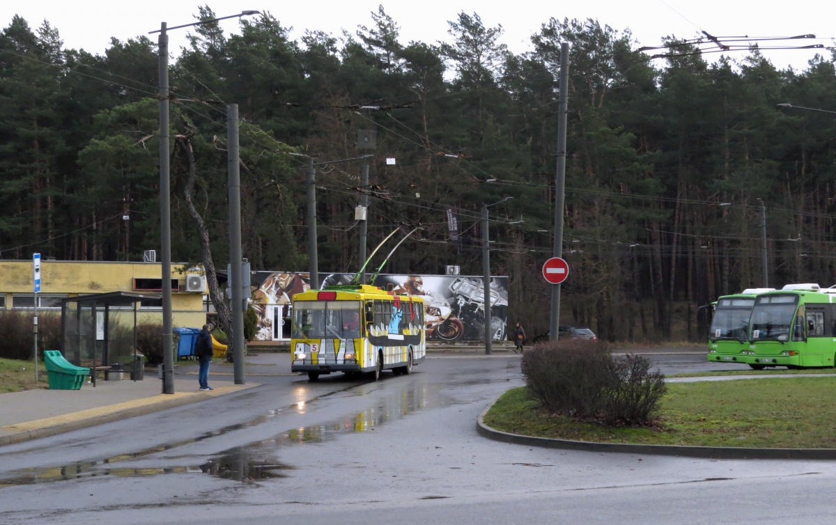 Каунас, Škoda 14Tr02 № 232; Каунас — Конечные пункты и линии