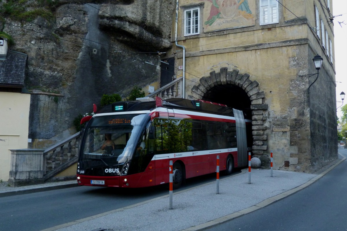 Зальцбург, Solaris Trollino III 18 AC MetroStyle № 348