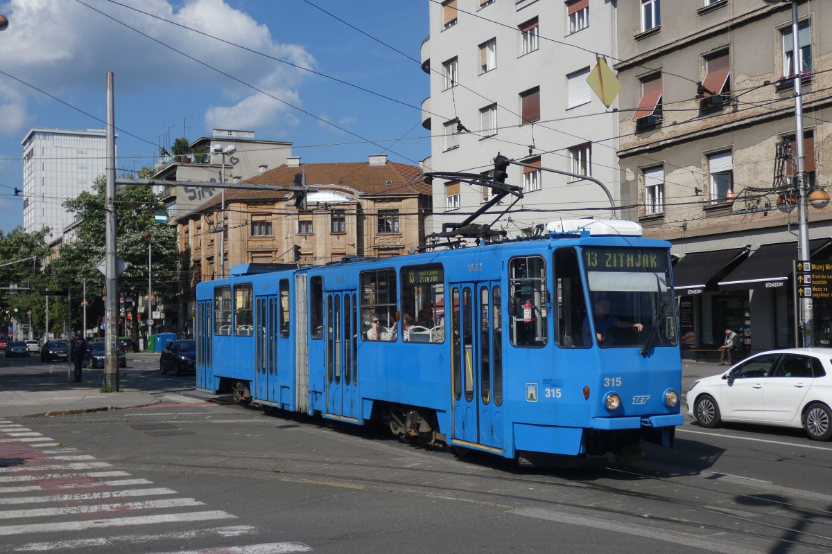 Zagreb, Tatra KT4YU Br. 315