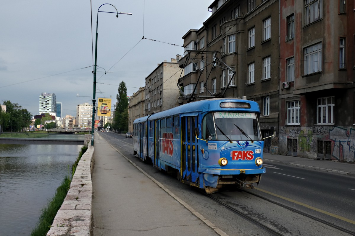 Сараево, Tatra K2YU № 517