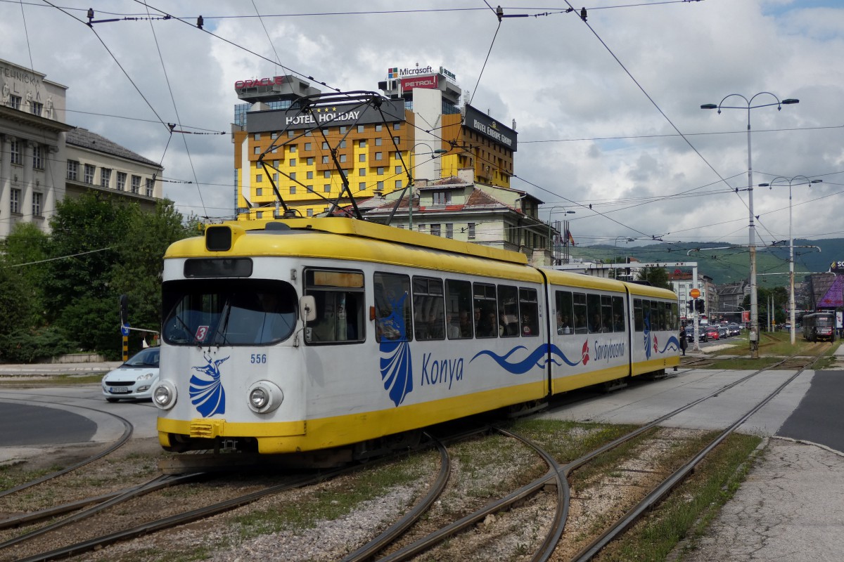 Сараево, Duewag GT8 № 556
