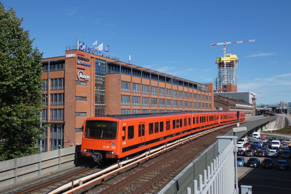 Хельсинки — Эспоо, Valmet M100 № 110