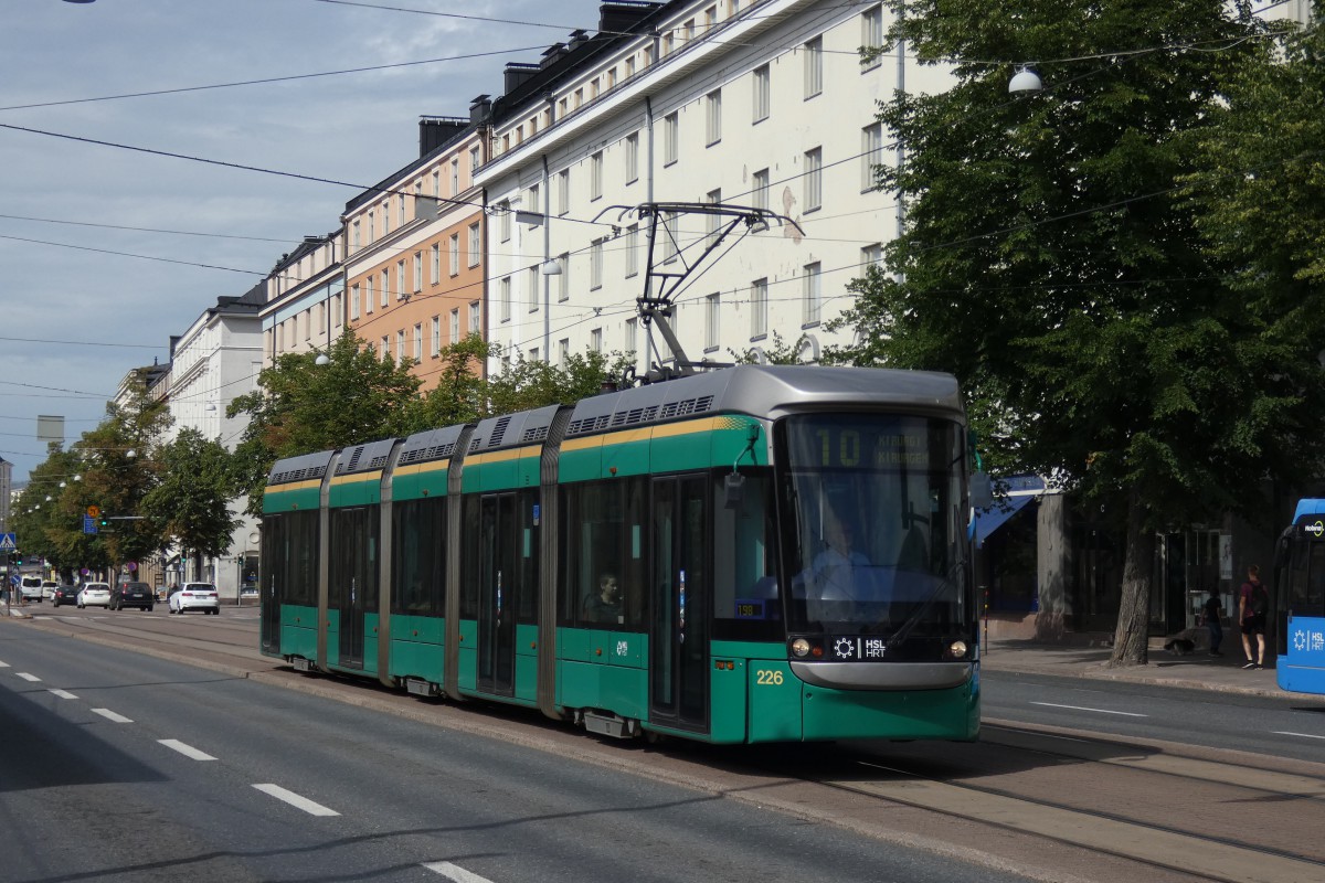 Хельсинки — Эспоо, Bombardier Variotram MLRV2 № 226