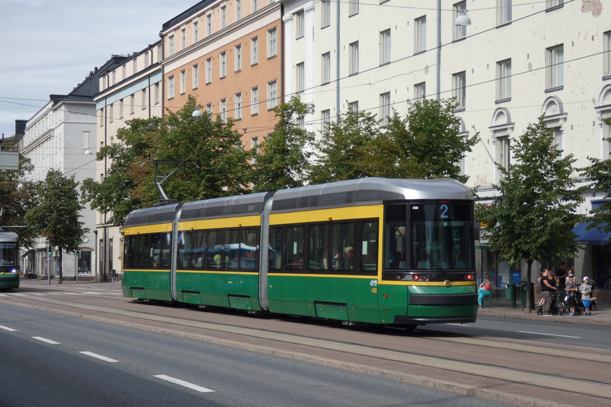 Хельсинки — Эспоо, Škoda ForCity Smart Artic MLNRV3 № 430