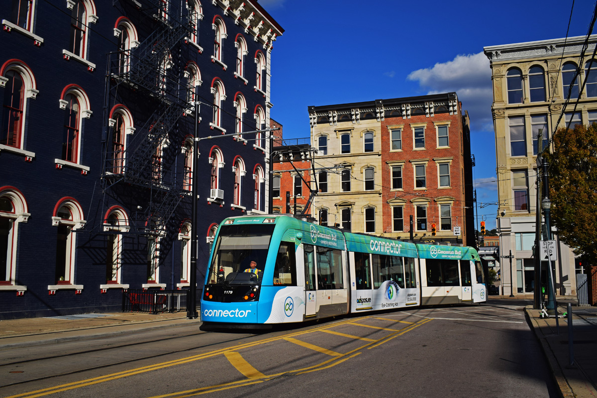 Cincinnati, CAF Urbos 3 # 1179