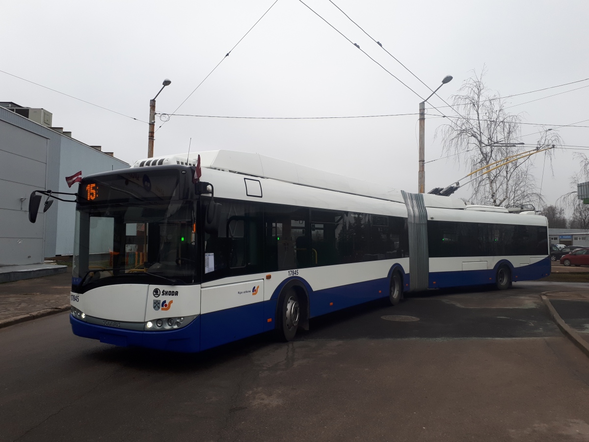 Рига, Škoda 27Tr Solaris III № 17845