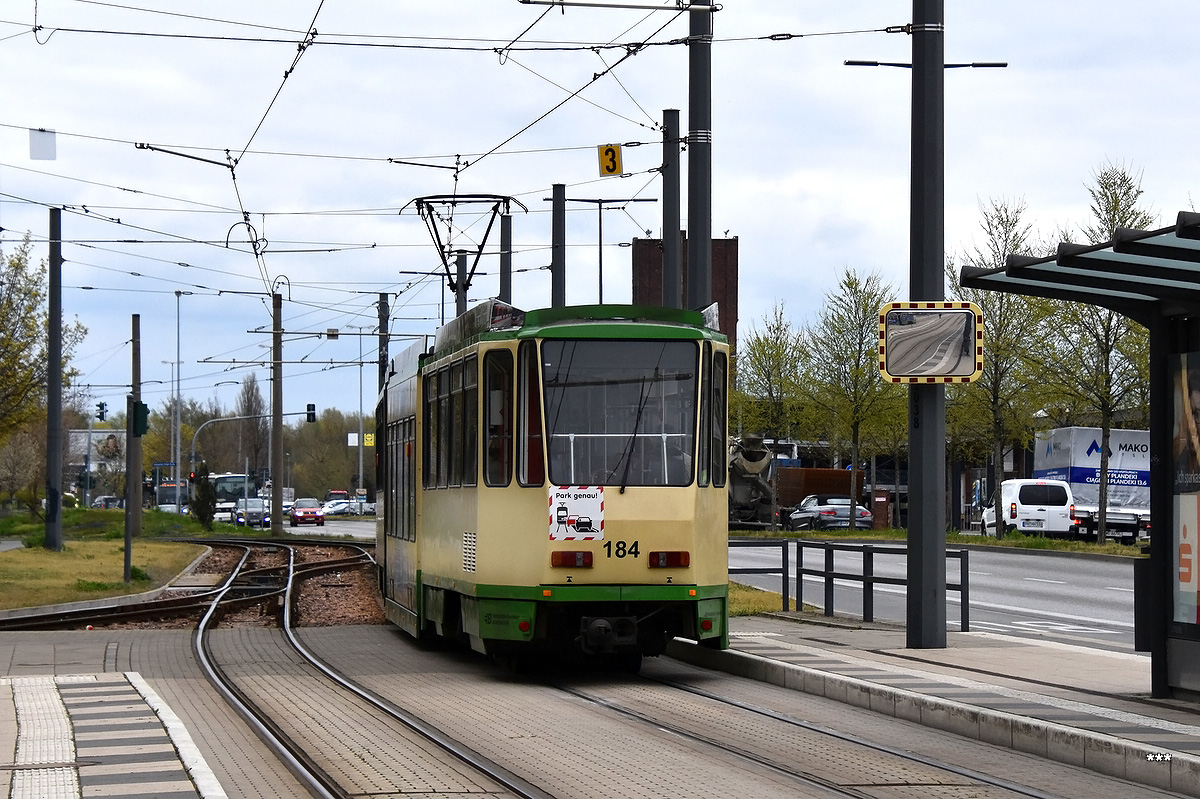 Бранденбург-на-Хафеле, Tatra KTNF6-B № 184