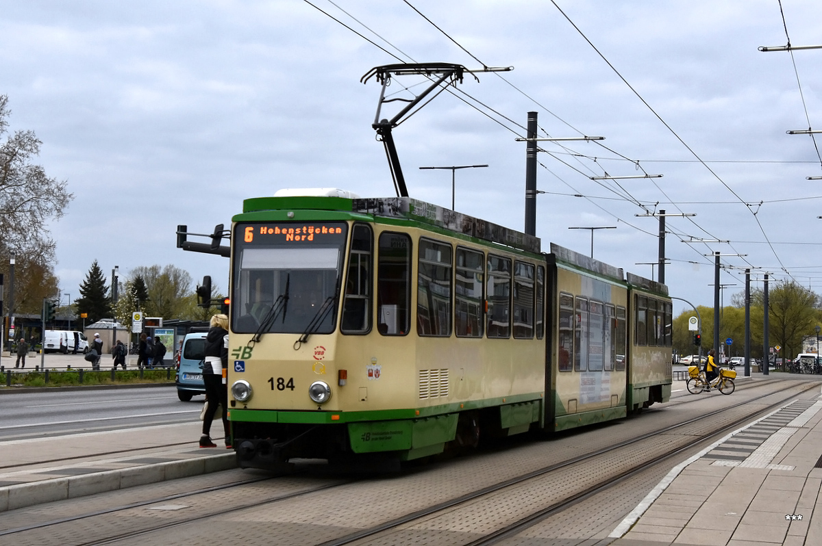 Бранденбург-на-Хафеле, Tatra KTNF6-B № 184