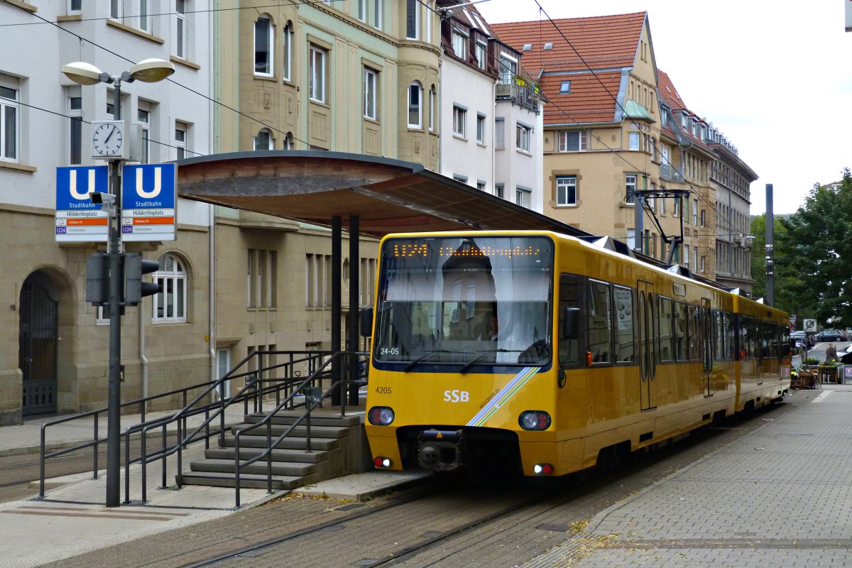 Штутгарт, Duewag DT8.S № 4205 Штутгарт, Duewag DT8.S № 4205