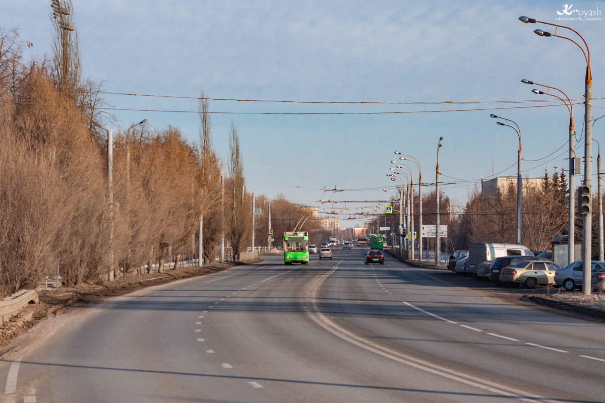 Казань — Линии ГЭТ [3] — Север; Казань — Линии ГЭТ [6] — Линии без маршрутного движения; Казань — Троллейбусное депо № 1