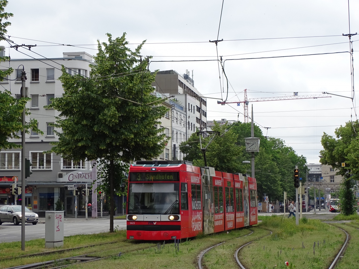 Rhein-Neckar, Duewag 6MGT Nr 5623