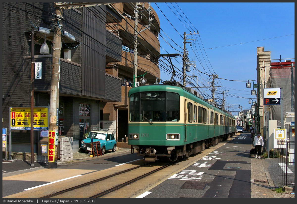 Фудзисава, Enoshima Electric Railway 1000 series № 1201